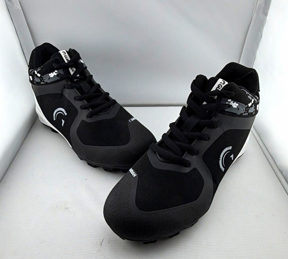 Guardian Youth Baseball/Softball Cleats Black/White US Size 5 - NEW